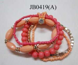 Wholesale colourful beaded bracelet pack from china suppliers