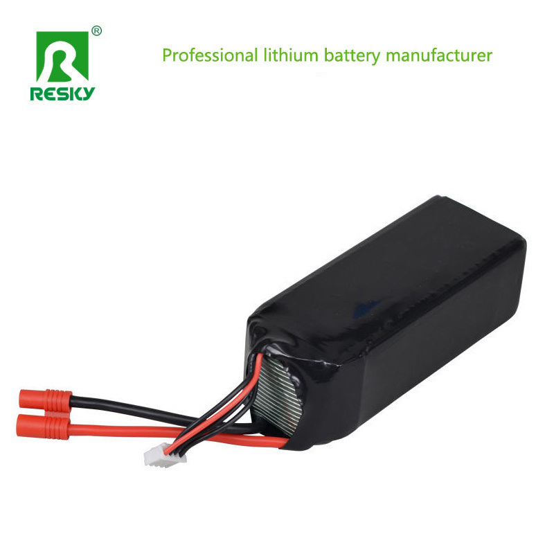 Lightweight RC Lithium Battery 22.2V 2600mAh 6s 35c Lithium Polymer Batteries