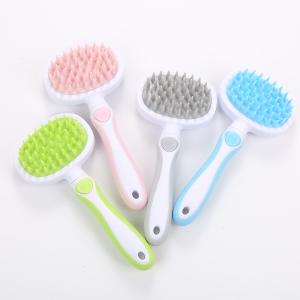 Wholesale Soft Tooth Dog Massage Brush 92g 19.5*9*5cm Cat Grooming Brush Comb from china suppliers