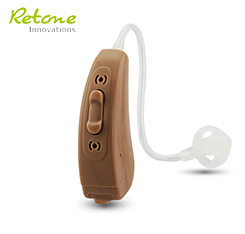 Dual Microphone Non Prescription Hearing Aids OTC Over The Counter Hearing Amplifiers