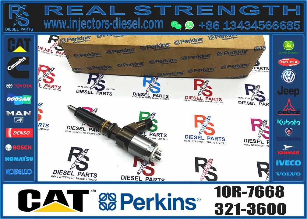 Diesel Fuel Engine Injector 10R-7675 2645A748 2645A743 320-0670 Fuel Injector For Cat Excavator Engine C6 C6.4