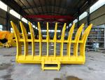OEM Mini Excavator Rake Bucket Attachment For Land Clearing