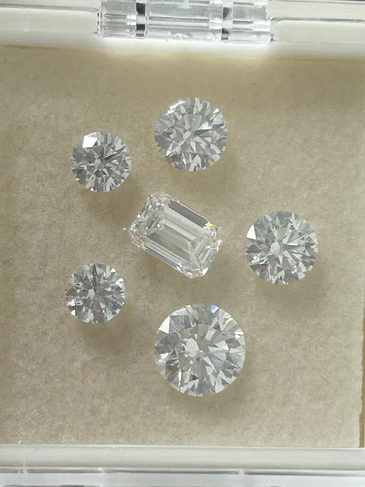 Man Made Lab Grown Diamond Loose Diamond Cultivated Diamonds Real Diamonds Jewelry