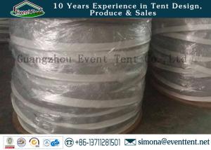 Wholesale 550gsm PVC fabric 35mm double flap keder tent accessories for tent from china suppliers