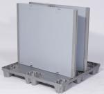 Auto pack industries rigid folding large storage vehicle packaging plastic