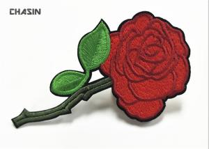 Wholesale OEM 10cm Width Flower Rose Applique Patches For Woman 'S Clothes from china suppliers