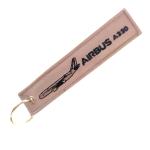 AIRBUS A330 Collector's Keychain - Premium Embroidery + Rust-Proof Metal Ring