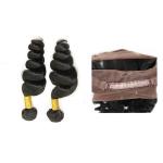 8A Grade Custom 360 Lace Frontal 2 Bundles Loose Tight Unprocessed Virgin Hair