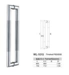 WL-1015 back to back SUS304 Stainless Steel entry door handles set glass door