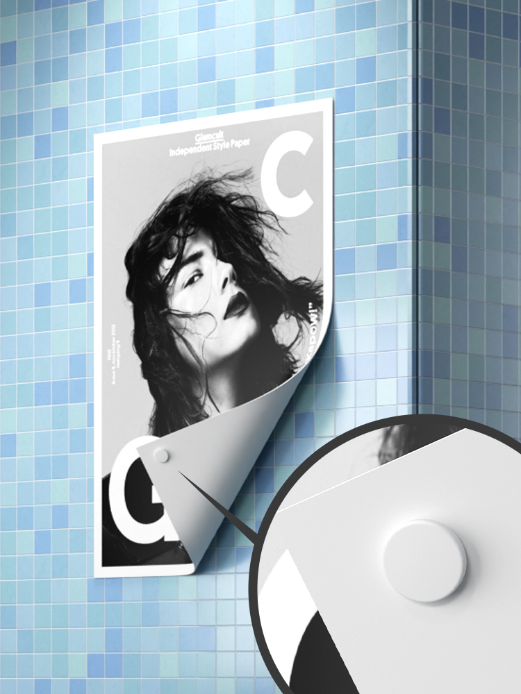 Damage Free Wall Mounted Sign Holder Available On All Smoothly Surface