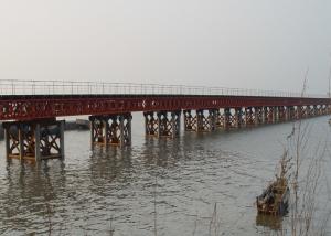 Wholesale 3.15m / 4.2m Heavy Bailey Bridge Parts Galvanized Steel Bridge from china suppliers