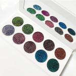 10 Colors Vegan Makeup Pressed Glitter Eyeshadow Palette