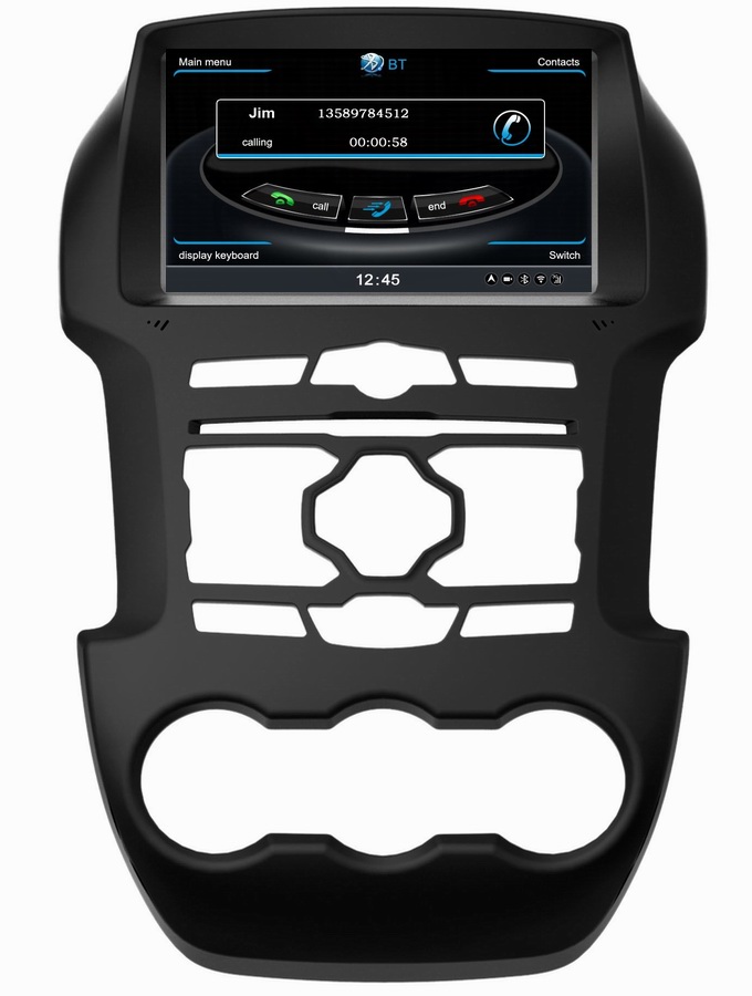 Ouchuangbo S100 Platform DVD Radio Sat Navi for Ford Ranger 2013 Stereo Multimedia Virtual 20 disc playing OCB-245