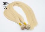Blonde Straight Long Colored Human Hair Extensions Ukraine Hair for Fashion