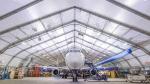 Industrial Q235 Q345 Steel Aircraft Hangar Buildings Airplane Hangar Constructio