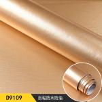 DIY Kitchen Waterproof Aluminum Metallic Sticker Wallpaper with Gold Foil Self