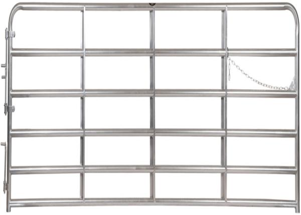 51″ inches in height Consist of 2″ Galvanized O.D. round tubular steel farm