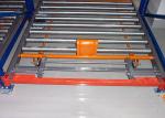 High Density Gravity Flow Pallet Rack Metal Roller Stainless Steel Q235B