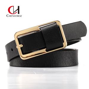 Wholesale Genuine Cowhide Thin Ladies Leather Belt Fashion Personality Needle Buckle Simple from china suppliers