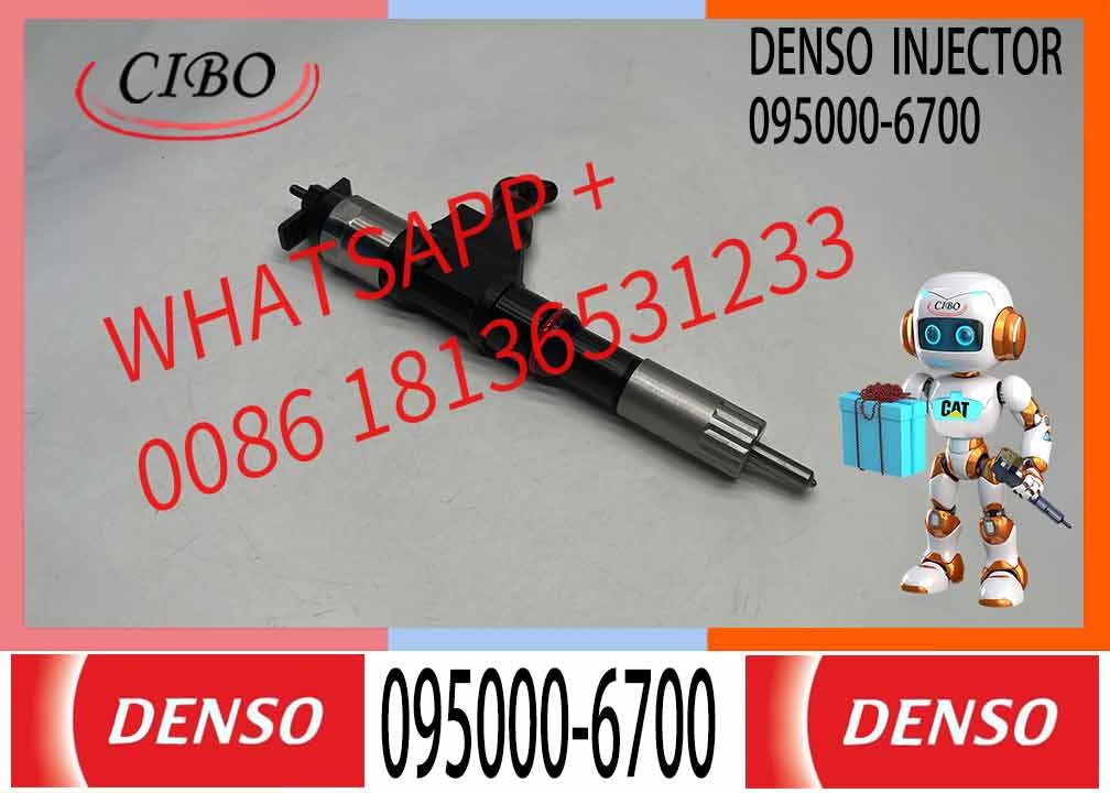Neutral Genuine Common Rail Injectors 095000-6700 095000-6701 Neutral Injector R61540080017A