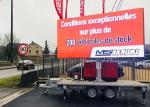 Rental Die-Cast Aluminum HD Outdoor P4.81 Mobile Truck LED Display, 250*250mm