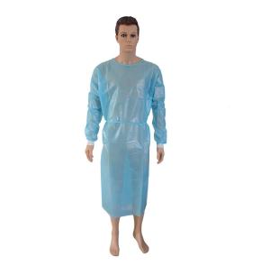 Wholesale Breathable Disposable Isolation Gown With Knit Cuff from china suppliers