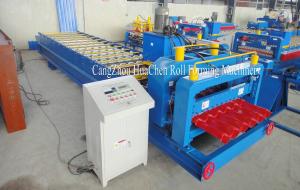 Wholesale Partical Arc Roofing Rolling Glazed Tile Forming Machine For Corrugation Profile from china suppliers