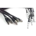 ARRI Camera 12V Monitor Power Cable Lemo 2pin To Mini XLR 4pin Female Cable