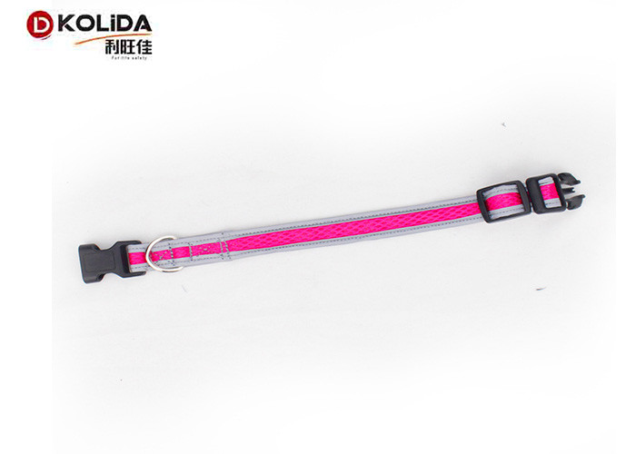 Classic Solid Color Nylon Dog Collars Softy Matching Leash Available Separately