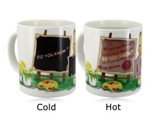 Wholesale Promotional Items Color Change Magic Coffee Cup Color Changing Magic Mug from china suppliers