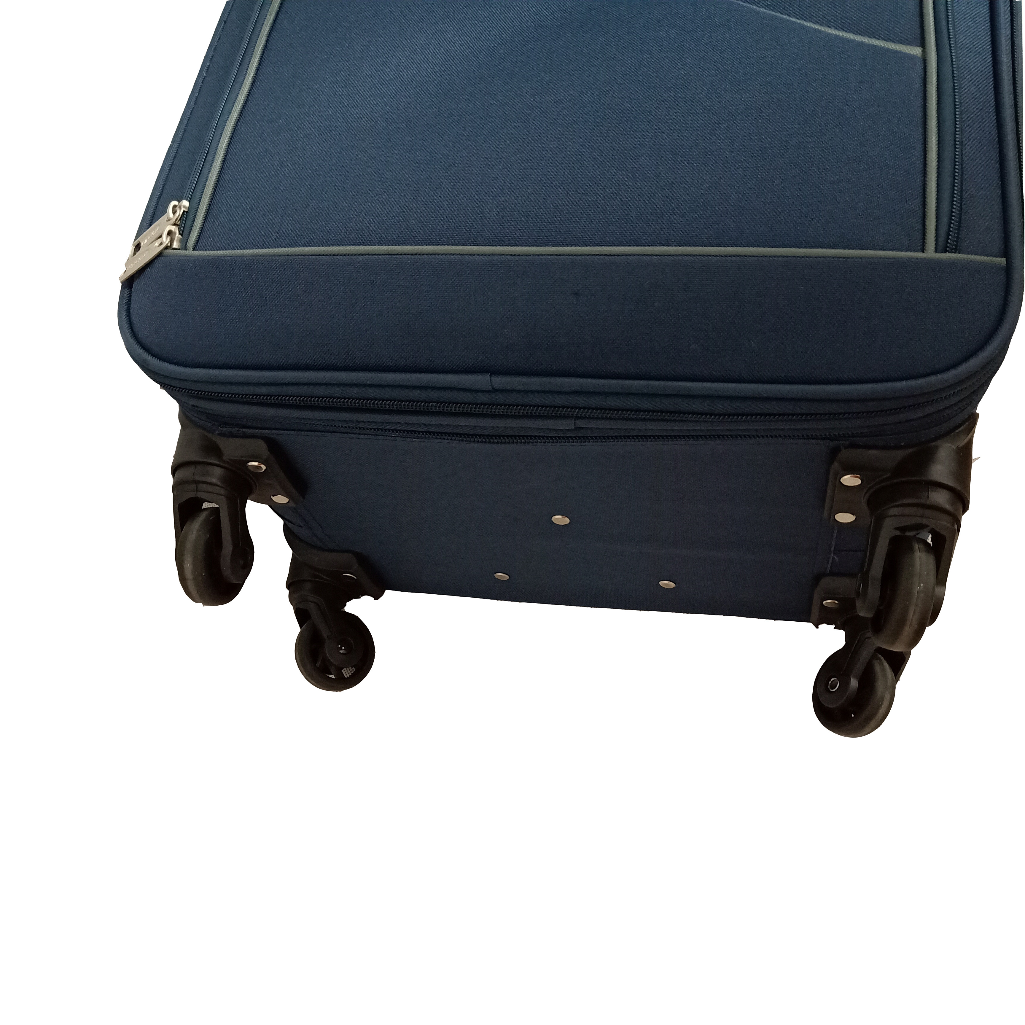 Blue Leisure 600D Polyester EVA Carry On Suitcase