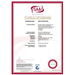Shenzhen Nanxin Technology Limited Certifications