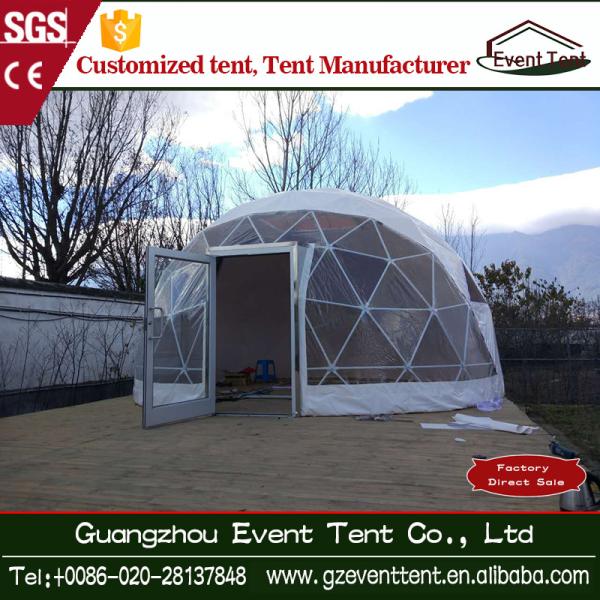 Outside Beach Luxury Camping Tent with hot dip galvanize steel pipe