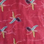 100gsm Plain Sublimation Printed Fabric Woven Microfiber Peach