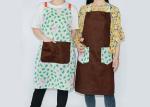 Full Version Floral Fabric Couple 65 X 85cm Kitchen Cooking Apron