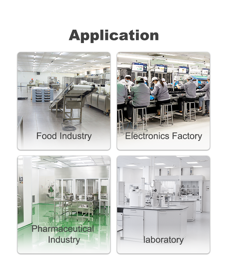 Customized three-doors stainless steel air shower cleanroom air shower supplier air shower clean room