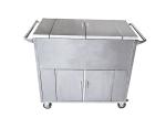 Medical Trolley Two Door Stainless Steel Case Carts For CSSD