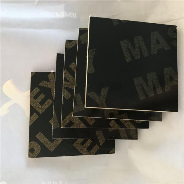Durable Poplar Core Plywood , Film Faced Shuttering Plywood For Building