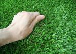 Anti-Slip Indoor Home Artificial Grass Fake Turf Green / Olive Green Color