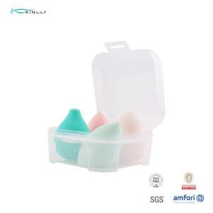 Wholesale Dry Wet Use 4pcs Beauty Blender Gift Set Flawless 100% Water Hydrophilic Polyurethane from china suppliers