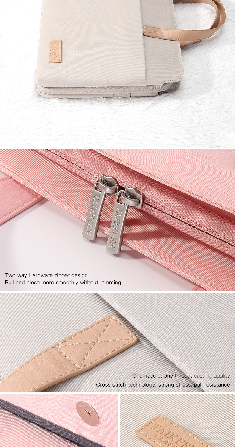 2021 Factory Price laptop bag for Ipad Huawei matebook 14inch computer bag Laptop sleeve handbag With Customize Logo