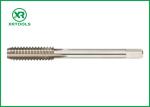Straight Flute Hand Thread Tap , 6H Tolerance Metric Plug Tap 62 - 66HRC