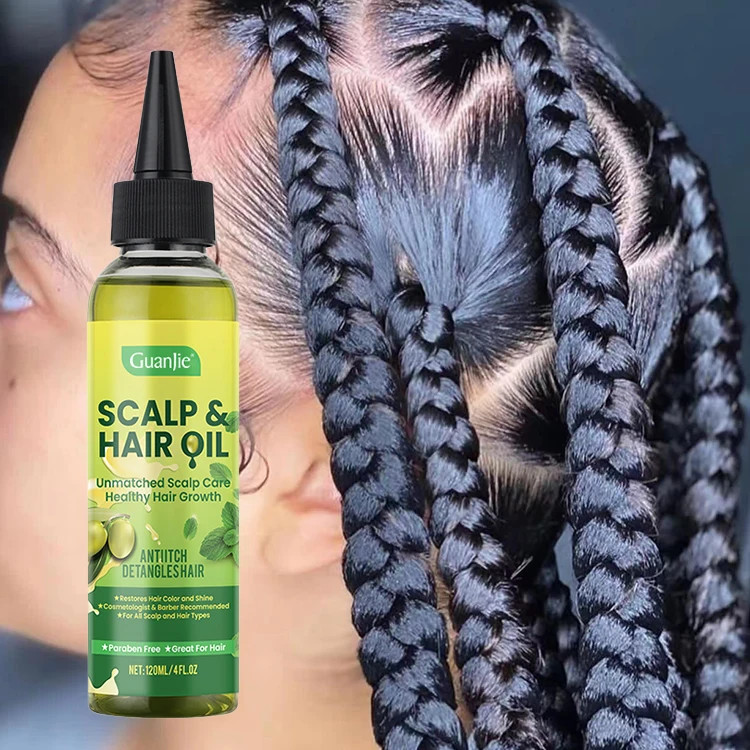 Custom Logo Olive Hair Scalp Oil Wholesale Natural And Pure Nourishing Exotic Scalp Oil Relief Promote Growth Hair Oil