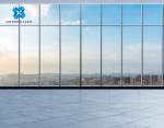 Construction Tempered Laminated Glass 8mm 12mm Ultra Clear UV Protection