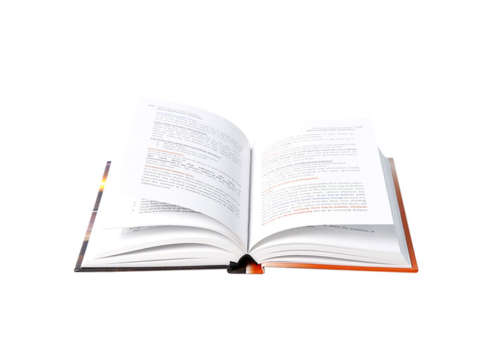 Matt Finish Single Copy Book Printing Glue Spiral Binding Special Type Paper