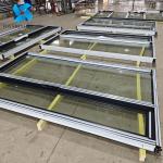 Horizontal Sliding Aluminum Glass Door For Living Room