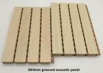 14/2mm Office Ceiling Tiles Hall Sound Absorbing Fireproof Grooved Acoustic Wall