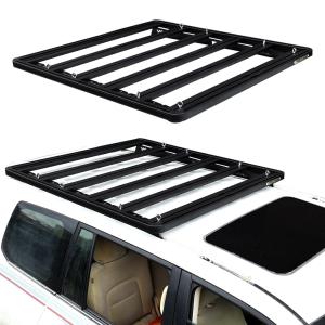 Wholesale 4X4 Vehicle Exterior Accessories Aluminum Luggage Racks for Toyota Land Cruiser LC200 from china suppliers