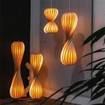 Wabi-sabi retro wood floor lamp for tea room hotel study bedroom homestay living