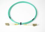 High Return Loss Flexible DYS LC Optical Fiber Patch Cord Meet The EUROPE ROHS